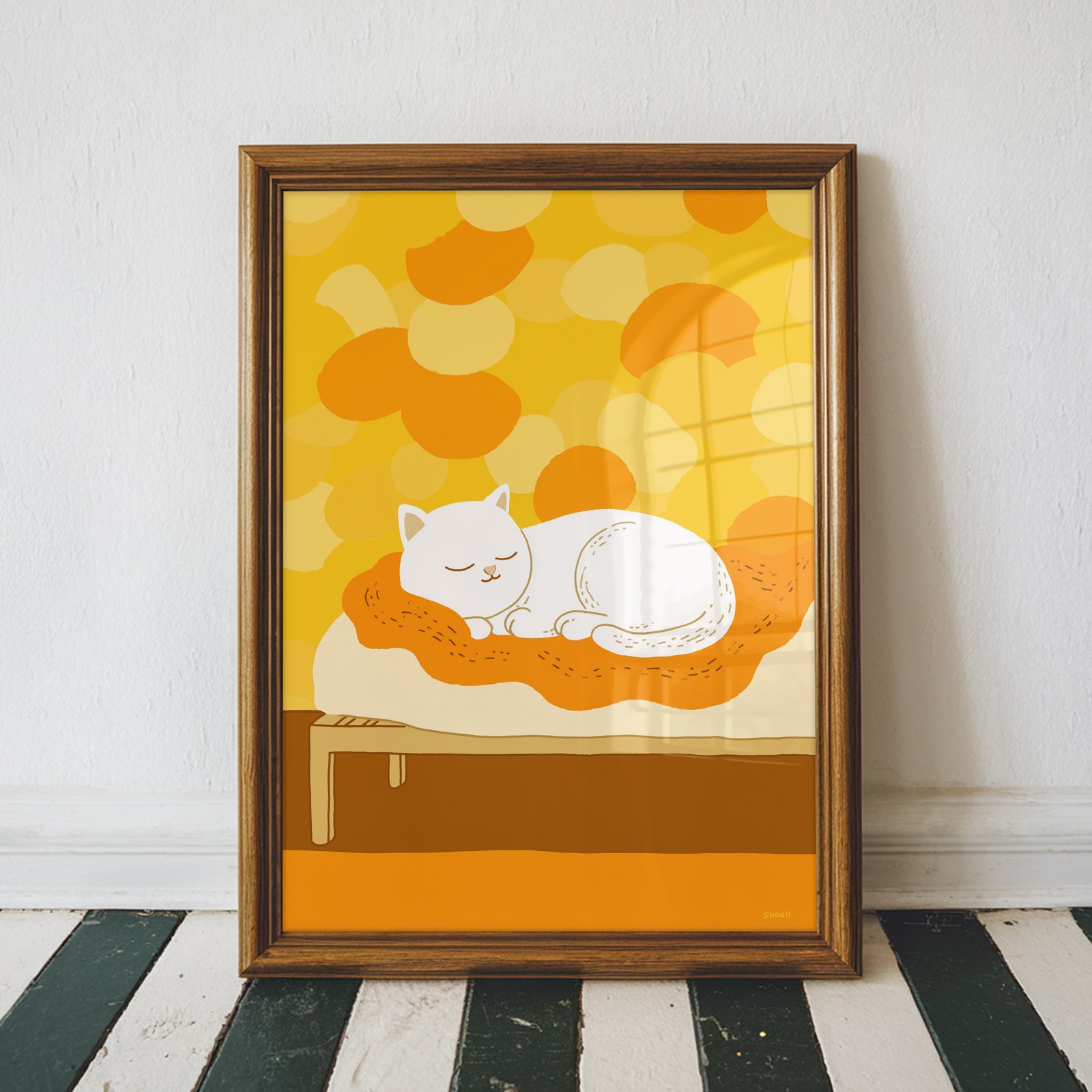Kitty Nap Wall Art