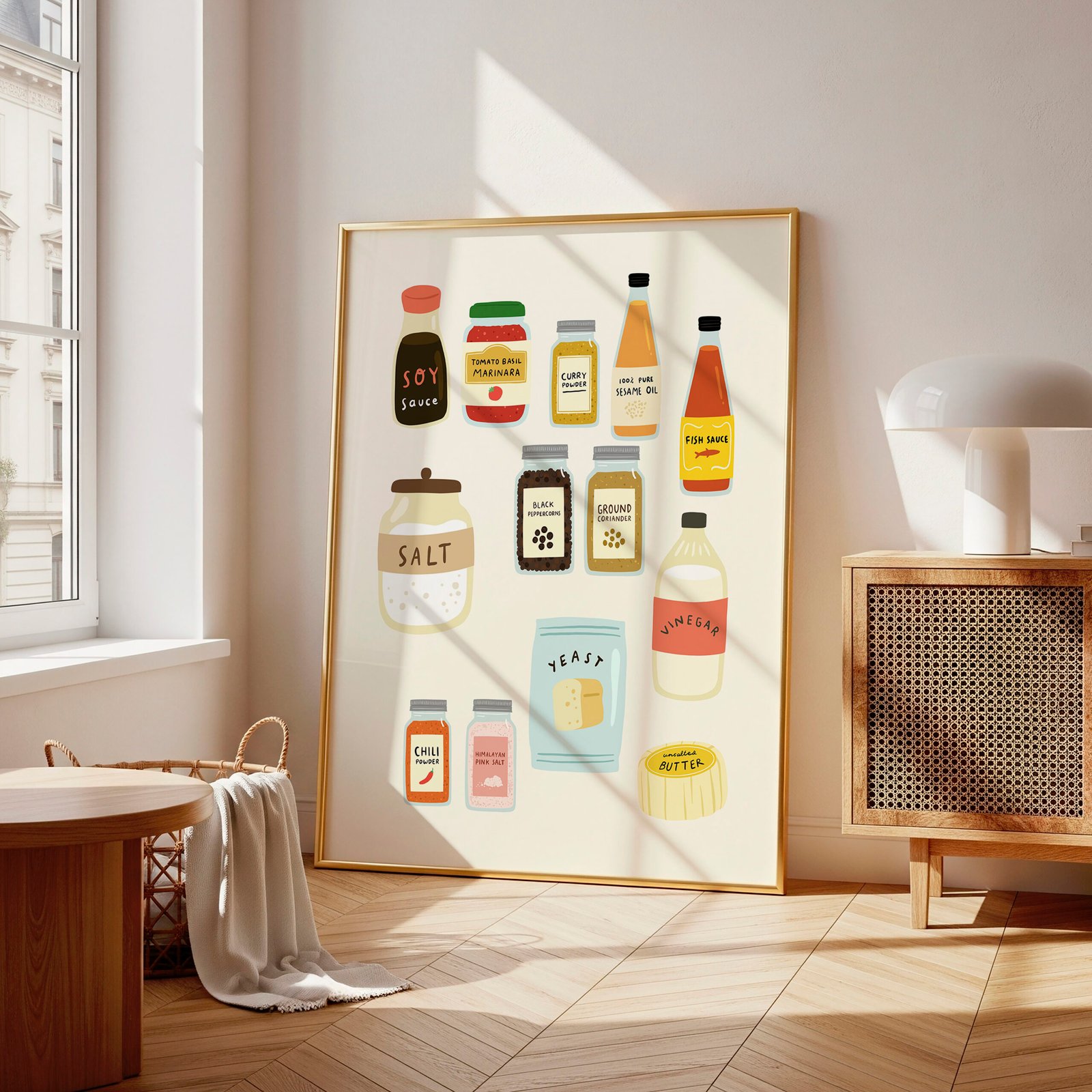 Pantry Ingredients Wall Art - Image 2