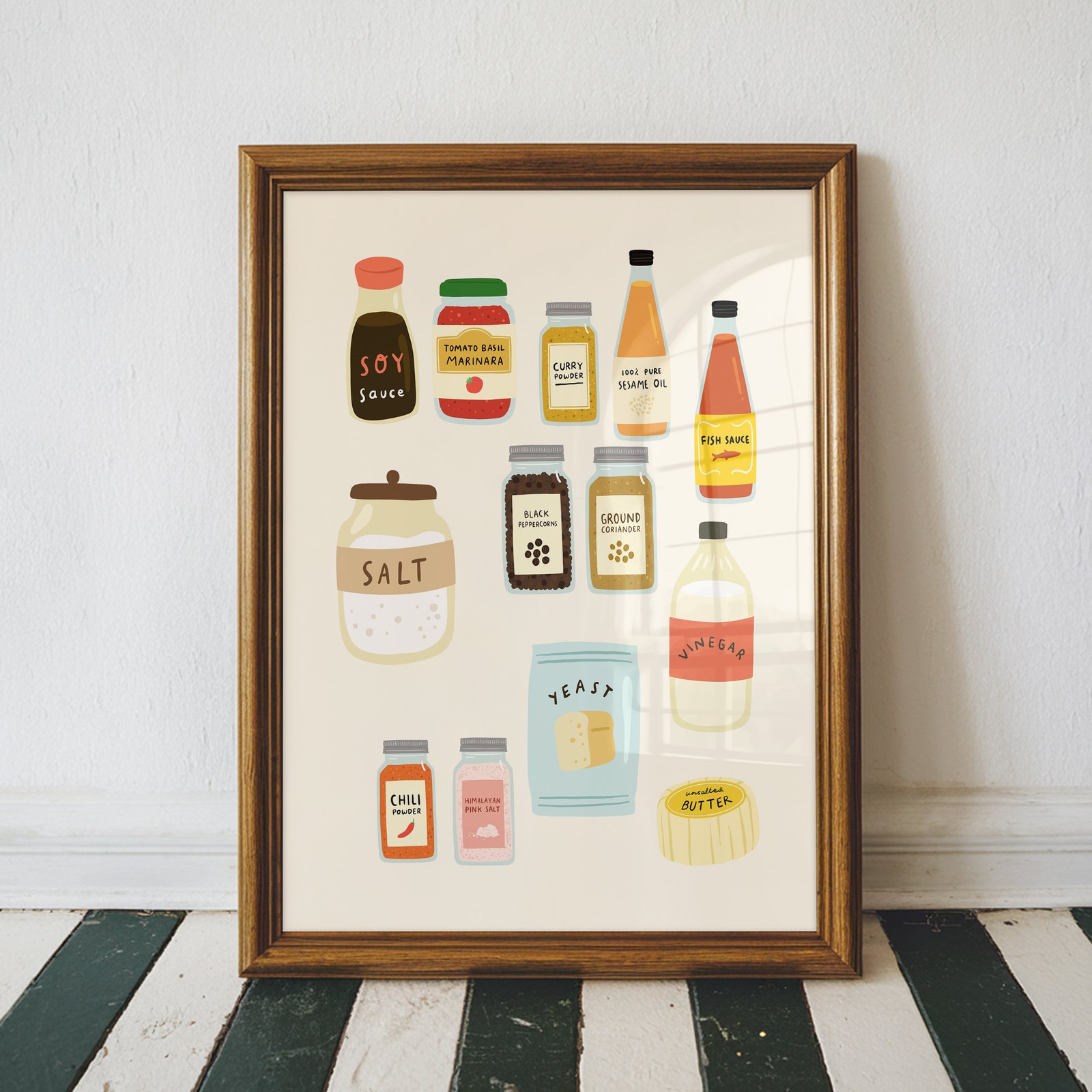 Pantry Ingredients Wall Art - Image 3