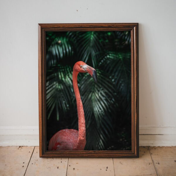 Flamingo In The Palms
