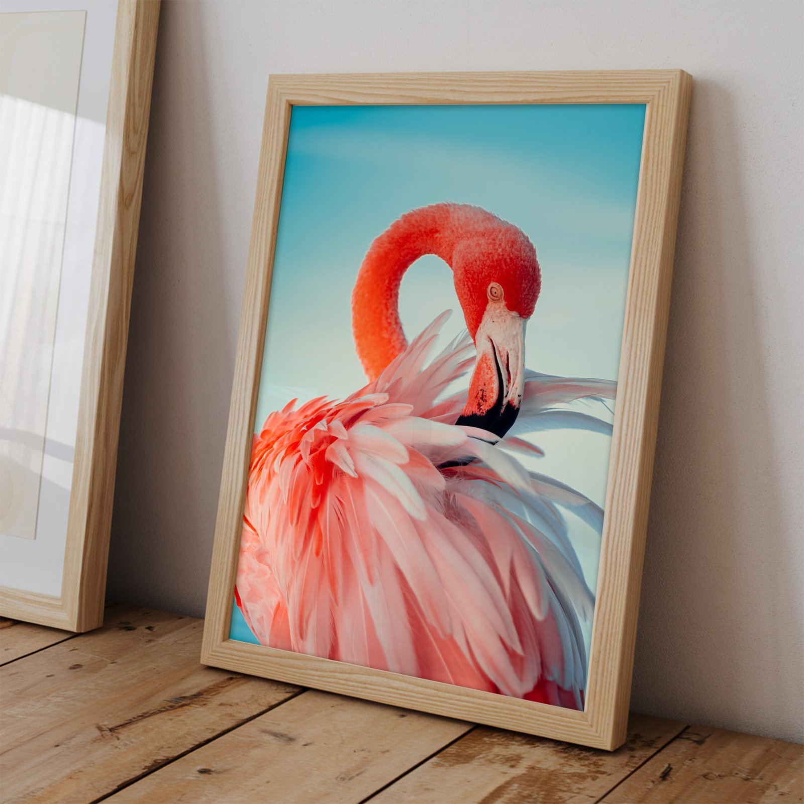 Pink Flamingo Wall Art - Image 2