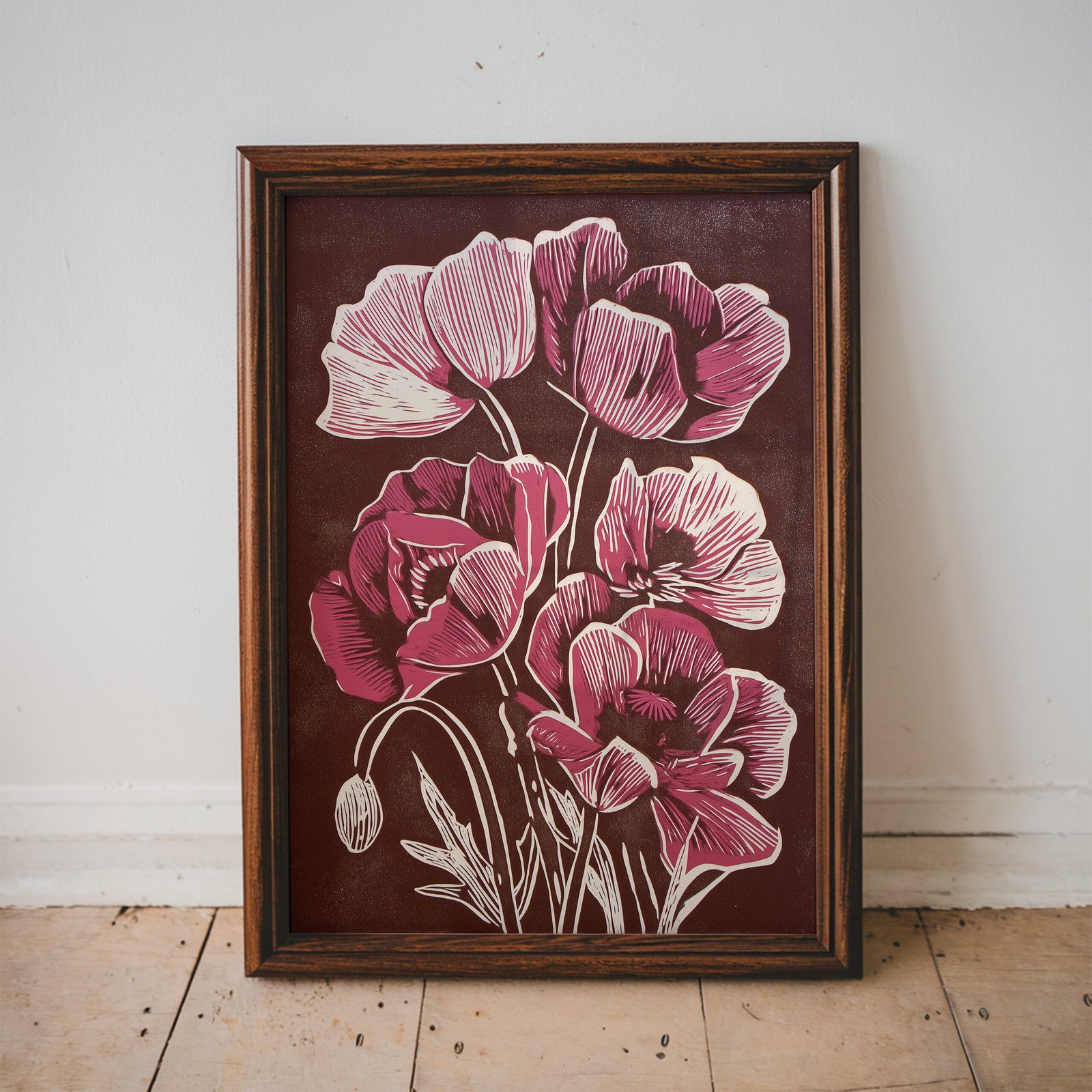 Poppy Flower Wall Art - Image 3