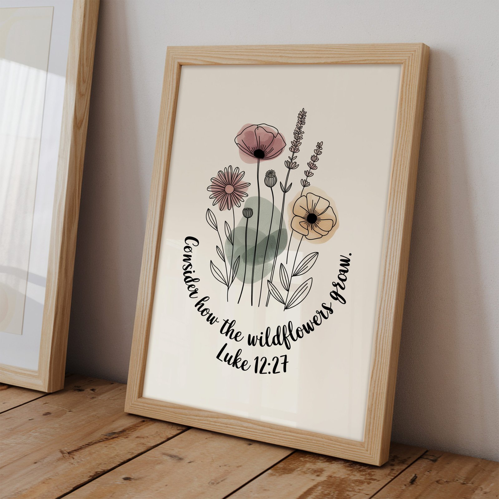 Consider How the Wildflowers Grow Luke 12:27 - Image 2