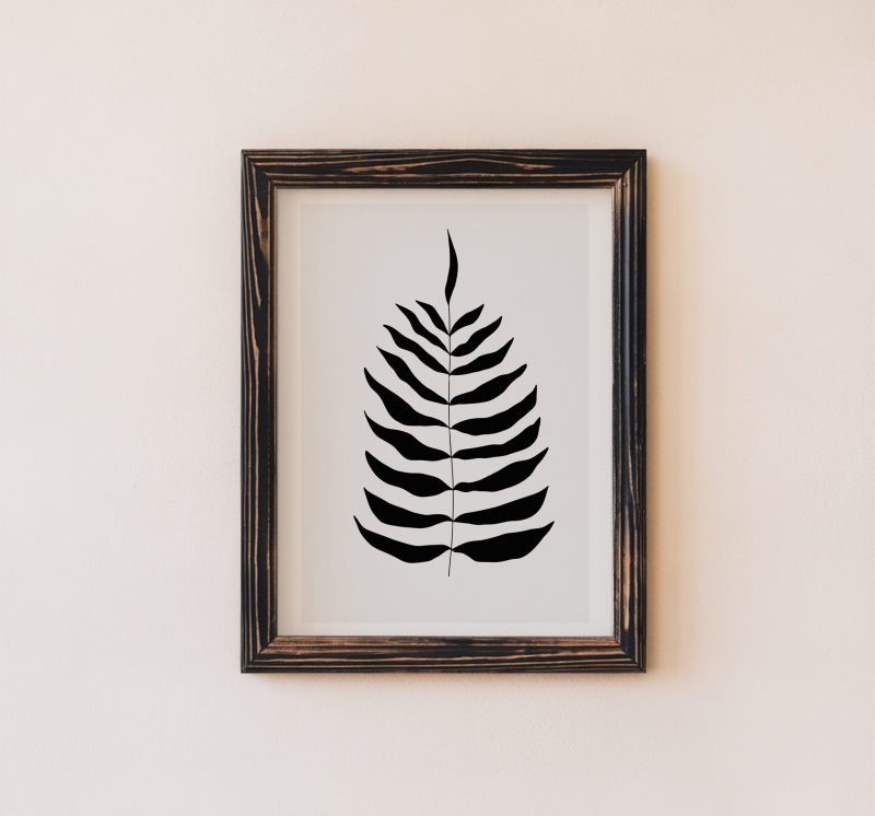 large wall art print smaller frame copy